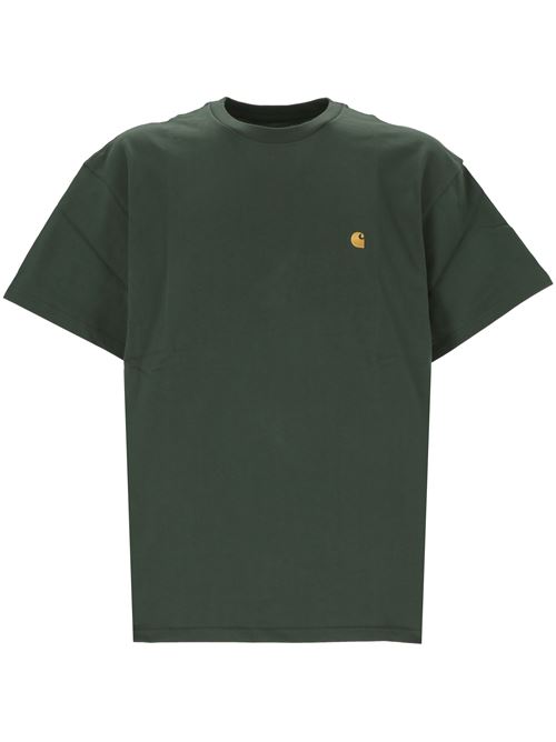 S/S Chase T-Shirt Carhartt WIP | I0263912CXXXSYCAMORE TREE/GOLD